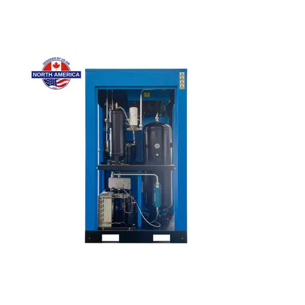 10 HP US AIR CENTER Rotary Screw Compressor With Built in Dryer And Tank  | 3 Phase | 208-600 Volts | 43 CFM - Image 5