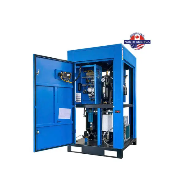 5 HP US AIR CENTER Rotary Screw Compressor With Built in Dryer And Tank  | 1 Phase | 208-230 Volts | 21 CFM - Image 3