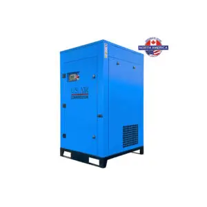 7 HP US AIR CENTER -VSD- Rotary Screw Compressor With Built in Dryer And Tank  | 1 Phase | 208-230 Volts | 29 CFM