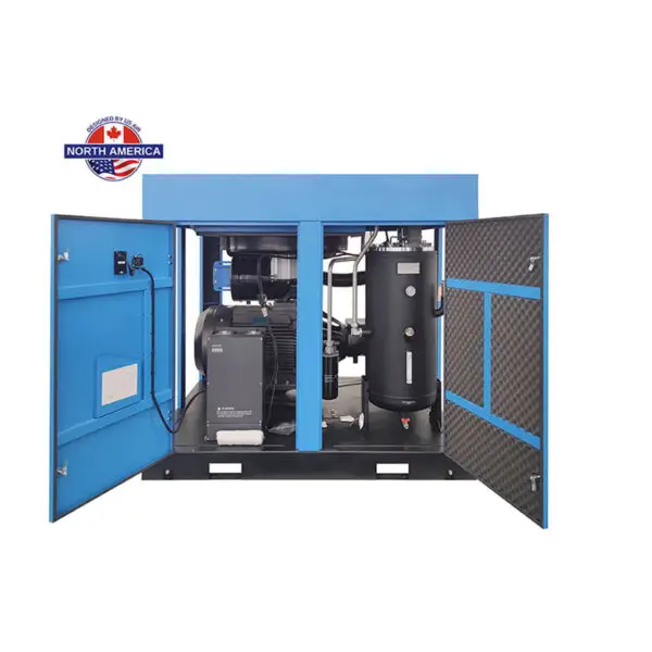 125 HP Variable Speed Drive Rotary Screw Air Compressor | 3 Phase | 480-600 Volts | 585 CFM - Image 3