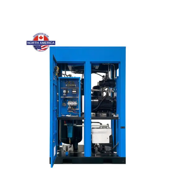 25 HP US AIR CENTER Rotary Screw Compressor With Built in Dryer And Tank | 3 Phase | 208-600 Volts | 96 CFM - Image 5