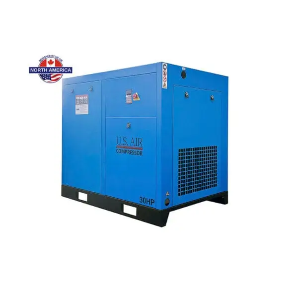 30 HP Variable Speed Drive Rotary Screw Air Compressor | 1-3 Phase | 208-600 Volts | 135 CFM - Image 4