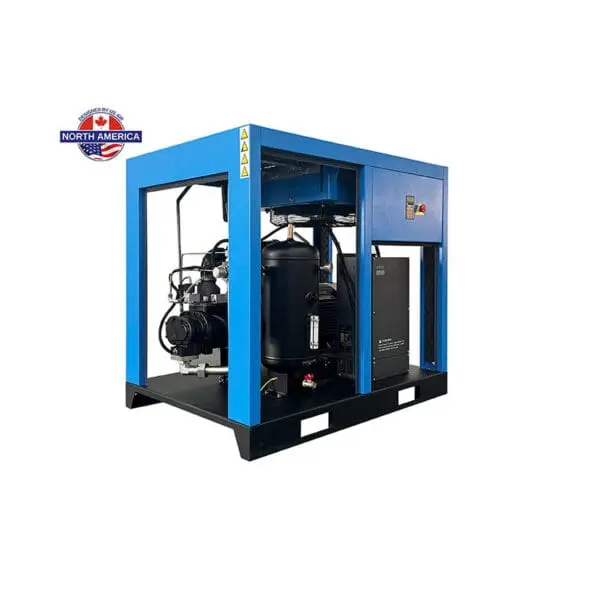 30 HP Variable Speed Drive Rotary Screw Air Compressor | 1-3 Phase | 208-600 Volts | 135 CFM - Image 3