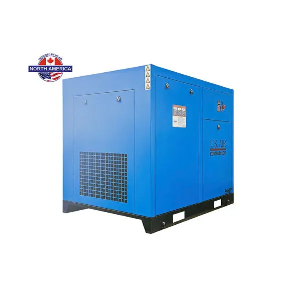 50 HP Variable Speed Drive Rotary Screw Air Compressor | 1-3 Phase | 208-600 Volts | 240 CFM - Image 2