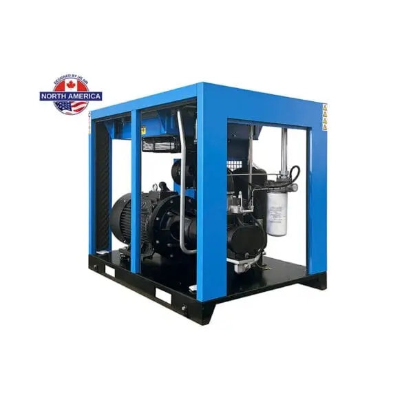 40 HP Variable Speed Drive Rotary Screw Air Compressor | 1-3 Phase | 208-600 Volts | 185 CFM - Image 3