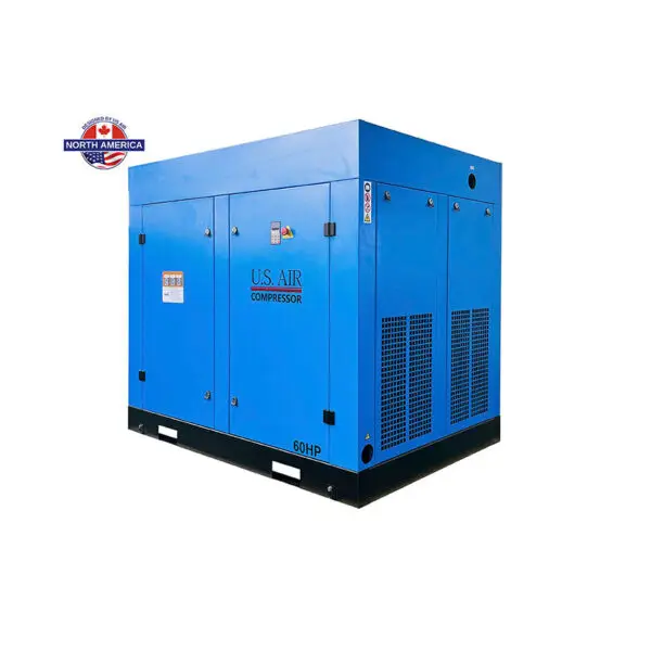 60 HP Variable Speed Drive Rotary Screw Air Compressor | 3 Phase | 208-600 Volts | 260 CFM - Image 2