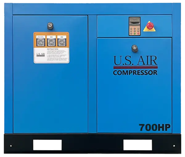 700 HP Two Stage VSD Rotary Screw Air Compressor | 3 Phase | 460-480 Volts | 3350 CFM