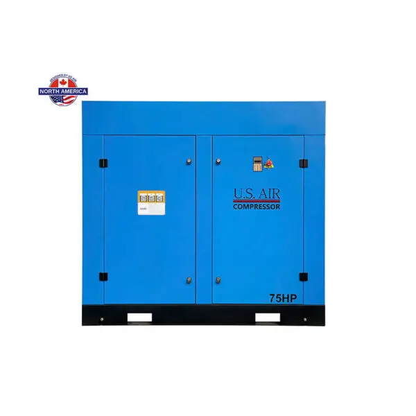 75 HP Variable Speed Drive Rotary Screw Air Compressor | 3 Phase | 480-600 Volts | 380 CFM