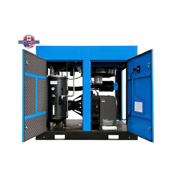 75 HP Variable Speed Drive Rotary Screw Air Compressor | 3 Phase | 480-600 Volts | 380 CFM - Image 6