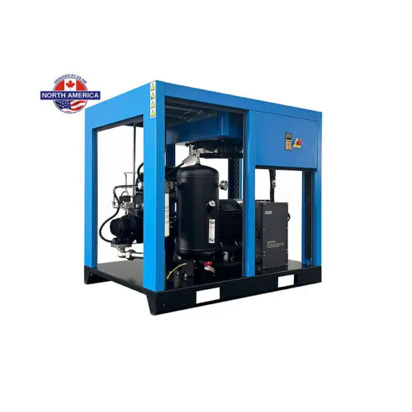 20 HP Variable Speed Drive Rotary Screw Air Compressor | 1-3 Phase | 208-600 Volts | 85 CFM - Image 4