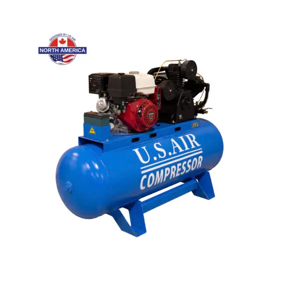 13 HP Gasoline Piston Compressor | Two Stage With 80 Gallon Tank | Two Stage | 25 CFM - Image 2