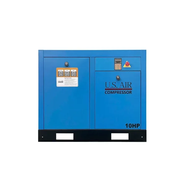 10 HP Variable Speed Drive Rotary Screw Air Compressor | 1-3 Phase | 208-600 Volts | 42 CFM