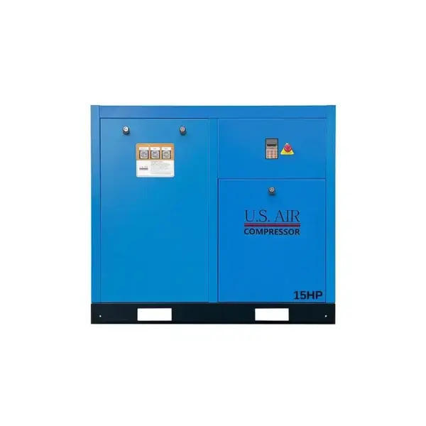 15 HP Variable Speed Drive Rotary Screw Air Compressor | 1-3 Phase | 208-600 Volts | 63 CFM