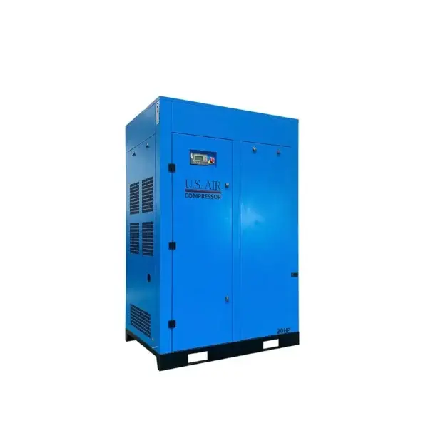 20 HP US AIR CENTER Rotary Screw Compressor With Built in Dryer And Tank | 3 Phase | 208-600 Volts | 86 CFM - Image 6