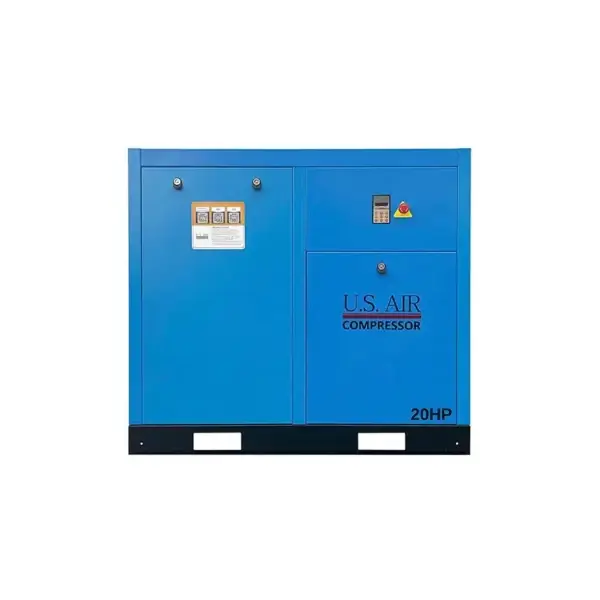 20 HP Variable Speed Drive Rotary Screw Air Compressor | 1-3 Phase | 208-600 Volts | 85 CFM