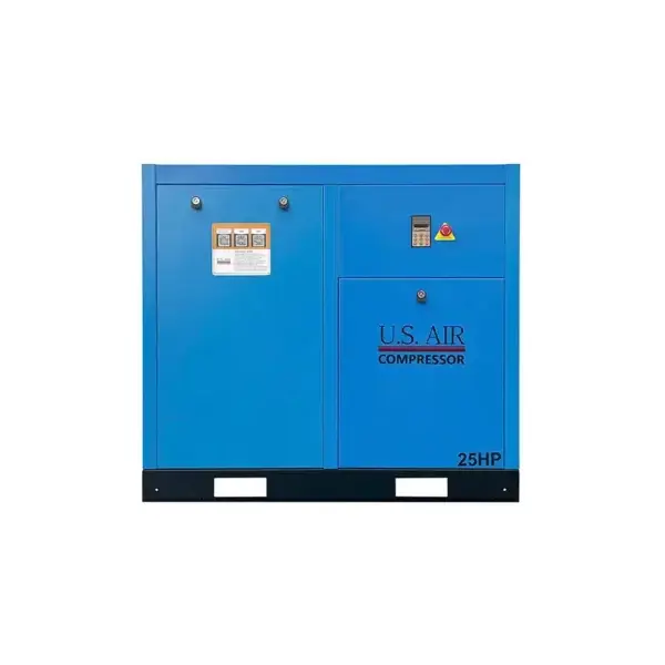 25 HP Variable Speed Drive Rotary Screw Air Compressor | 1-3 Phase | 208-600 Volts | 115 CFM