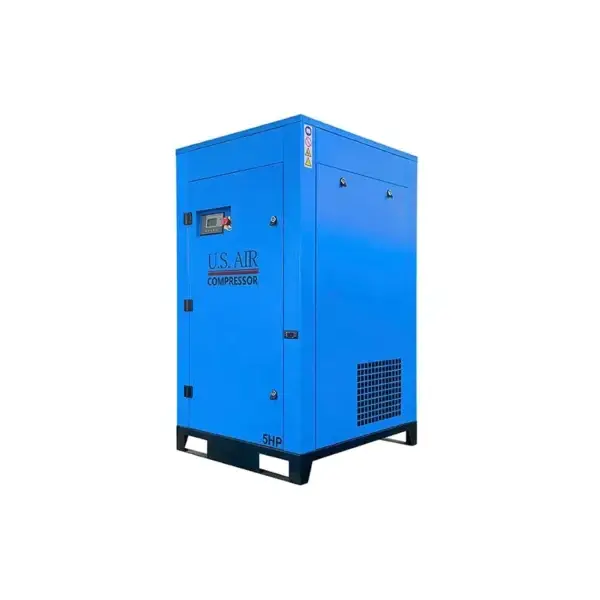 5 HP US AIR CENTER Rotary Screw Compressor With Built in Dryer And Tank  | 1 Phase | 208-230 Volts | 21 CFM - Image 5