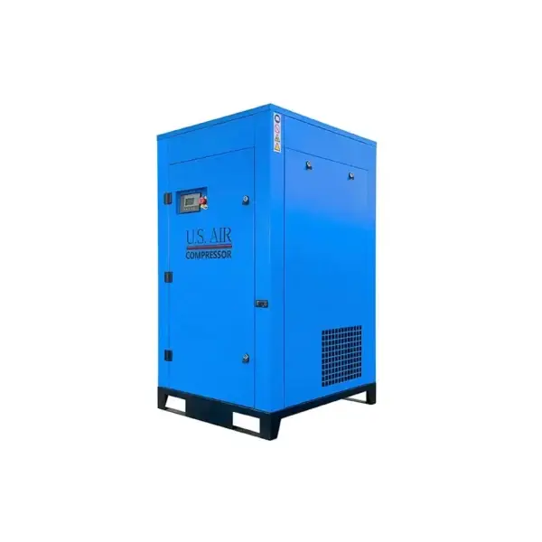 7 HP US AIR CENTER Rotary Screw Compressor With Built in Dryer And Tank  | 3 Phase | 208-230 Volts | 29 CFM - Image 5