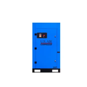 5 HP OIL FREE SCROLL AIR CENTER Rotary Screw -VSD- Compressor With Built in Dryer And Tank | 1-3 Phase | 208-600 Volts | 14 CFM